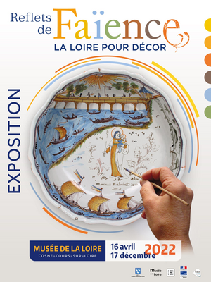 Exposition temporaire : Reflets de faïence, la Loire pour décor
