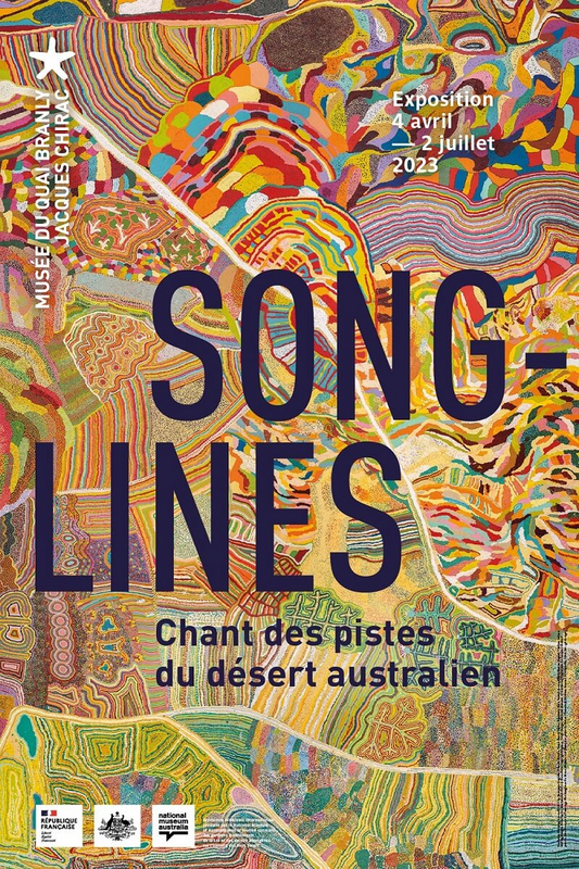 Exposition temporaire : Songlines. Chant des pistes du désert australien (Musée du quai Branly - Jacques Chirac)