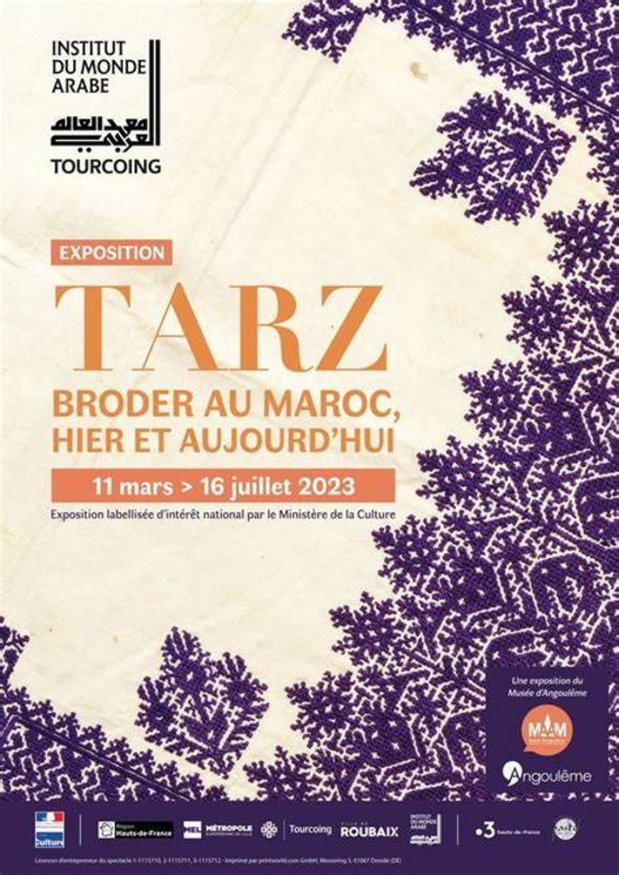 Exposition temporaire : TARZ, broder au Maroc hier et aujourd'hui (Institut du Monde Arabe de Tourcoing)
