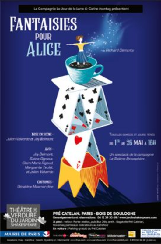 Fantaisies Pour Alice (Théâtre de verdure du jardin Shakespeare Pré Catelan)