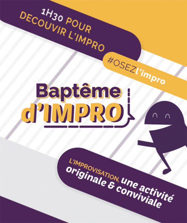 "FESTIVAL D'AVIGNON OFF BAPTÊME D'IMPRO" (Improvidence Avignon)