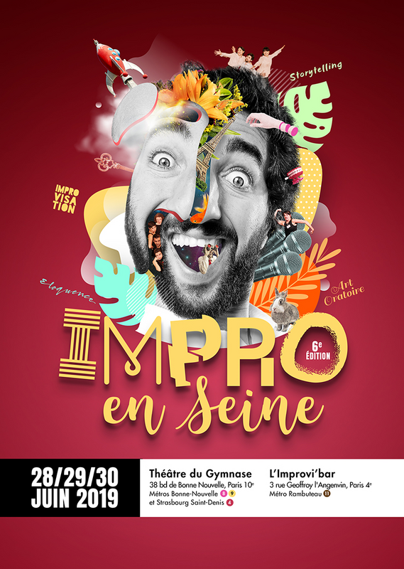 Festival Impro En Seine 2019   Les 72h De L'impro ! Samedi Matinée ! (Théâtre du Gymnase Marie-Bell)