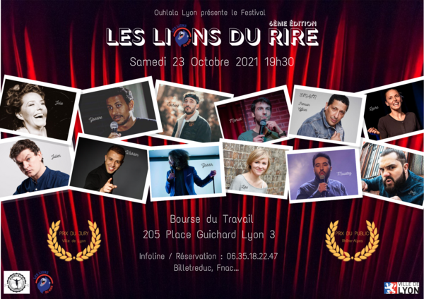 Festival Les Lions du rire - 6ème Edition  (La Bourse Du Travail)
