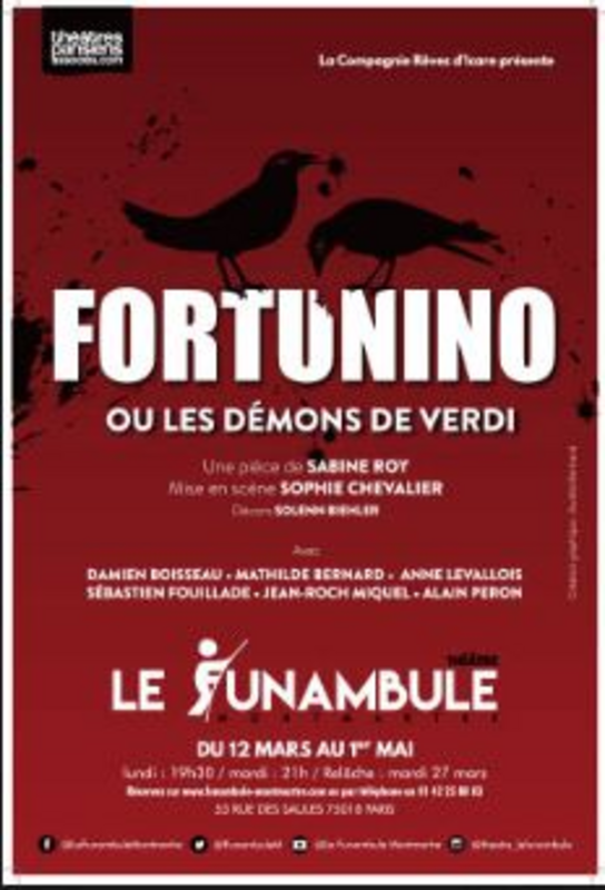 Fortunino Ou Les Démons De Verdi (Funambule Montmartre)