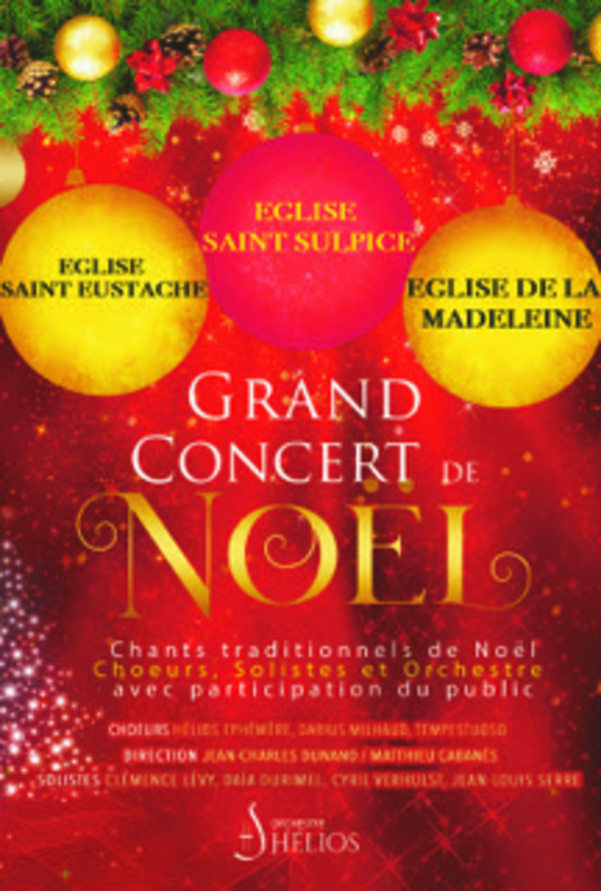Grand Concert de Chants Traditionnels de Noël (Église Saint-Sulpice)