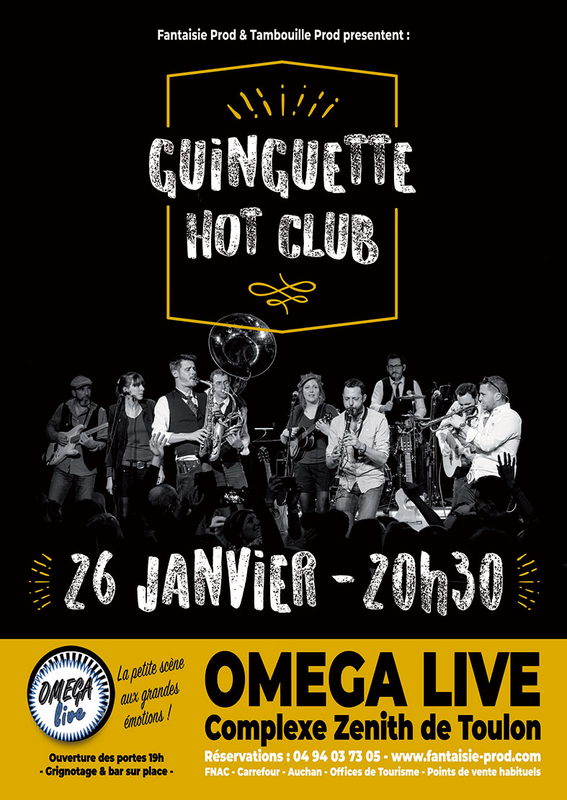 Guinguette hot club (L'Oméga Live)