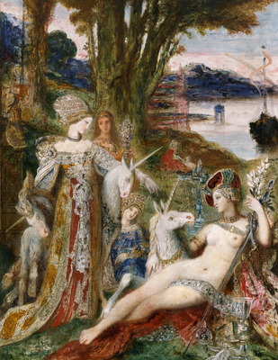 Exposition temporaire: Gustave Moreau. Le Moyen-Age retrouvé