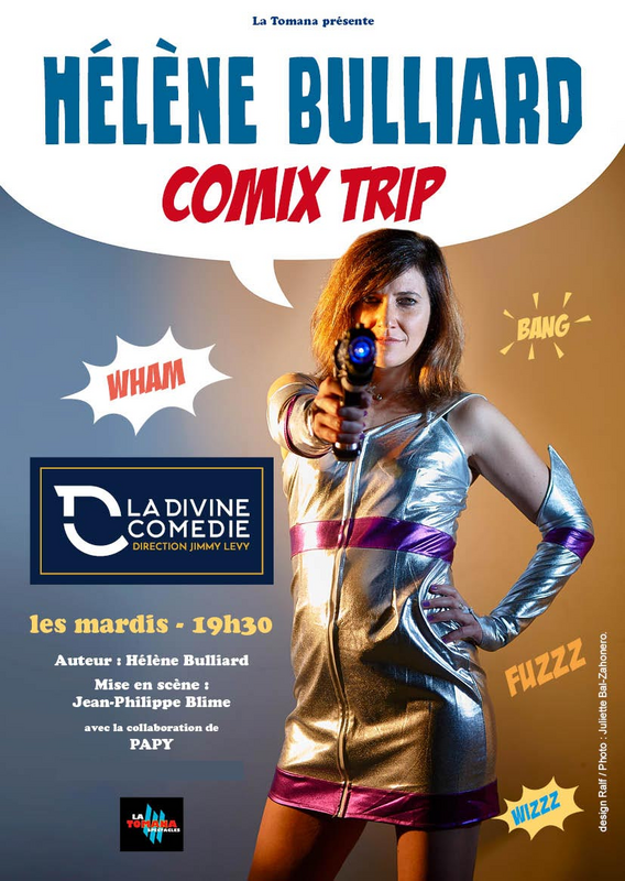 Hélène Bulliard dans Comix trip (La Divine Comédie)