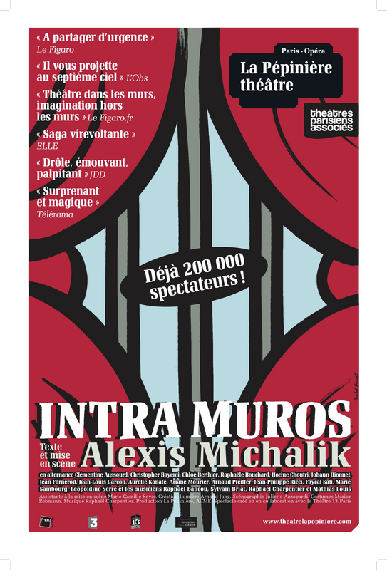 Intra Muros d'Alexis Michalik (La Pépinière Théâtre)