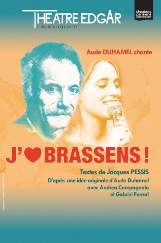 J’aime Brassens (Théâtre Edgar)