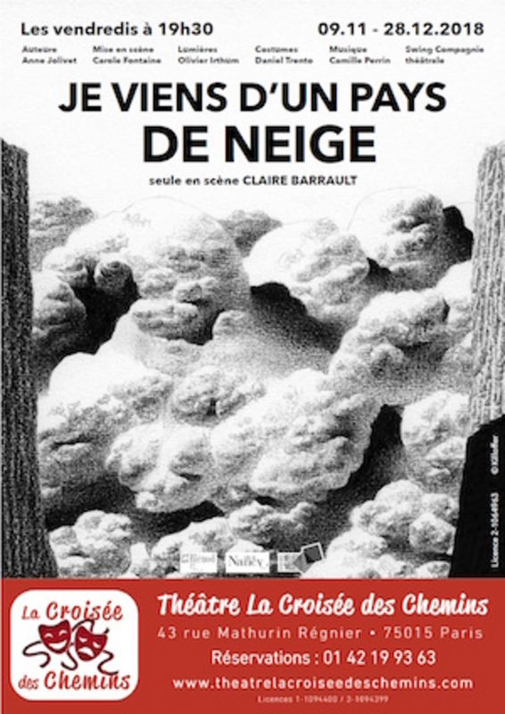 Je Viens D'un Pays De Neige (Théâtre La Croisée Des Chemins - La petite croisée des chemins)