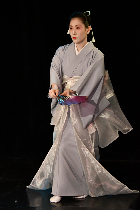 Jiuta maï, danse japonaise, Yoko Sobue, trio Gaden (Centre Mandapa)
