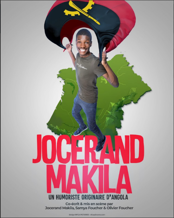 Jocerand Makila Dans Un Humoriste Originaire D'angola (Le Paris de L'Humour)