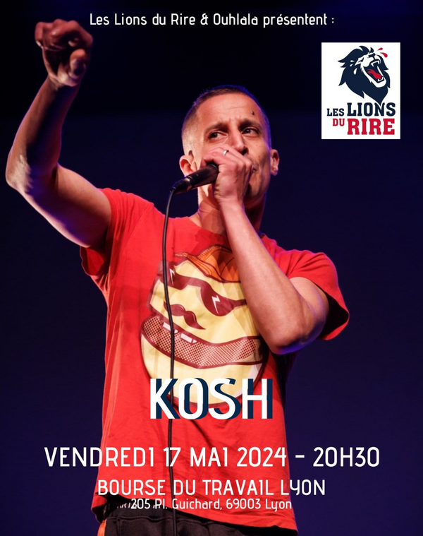 Kosh Humour et Beatbox au Festival les lions du rire (La Bourse Du Travail)