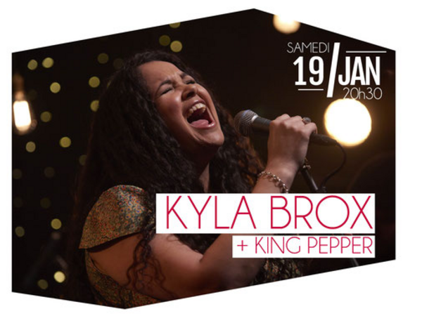 Kyla Brox + Premiere Partie King Pepper (L'Odéon - Scène JRC)