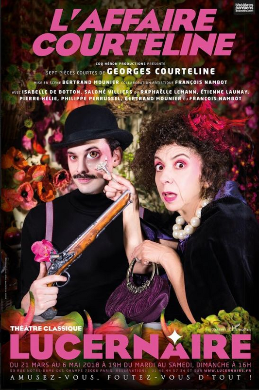 L'affaire Courteline (Théâtre Le Lucernaire)
