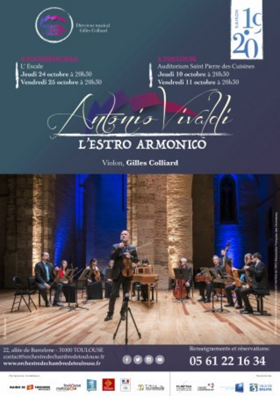L’Estro Armonico / Vivaldi (L'Escale - Tournefeuille)