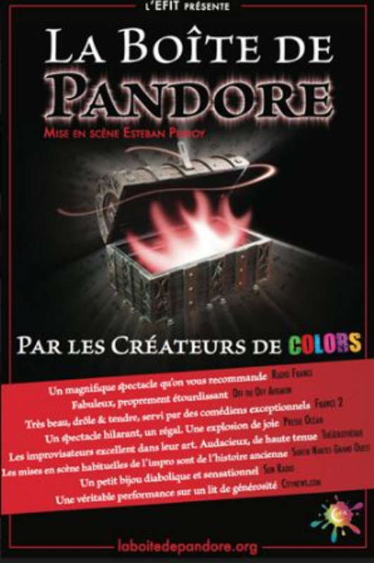 La Boîte De Pandore : Le Spectacle D'impro Par L'équipe De Colors (BO Saint-Martin)