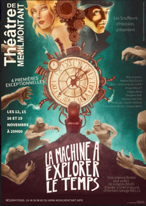 La Machine à Explorer Le Temps (Théâtre De Ménilmontant (Xxl))
