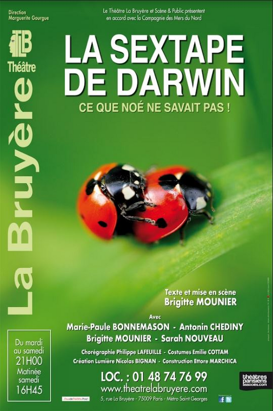 La Sextape de Darwin (Théâtre la Bruyère)
