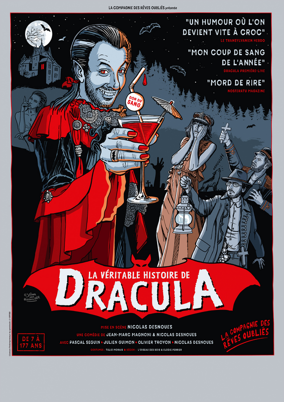 La véritable histoire de Dracula (Comédie Triomphe )