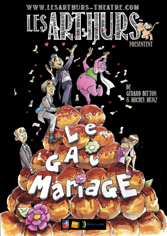 Le Gai Mariage (Théâtre De La Comédie   Cie Les Arthurs)