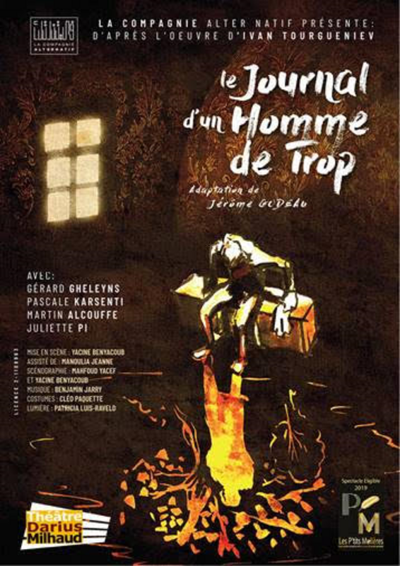 Le Journal D’un Homme De Trop (Théâtre Darius Milhaud)