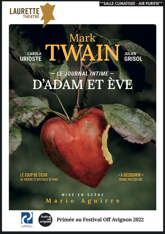 Le journal intime d'Adam et Eve (Laurette Théâtre)
