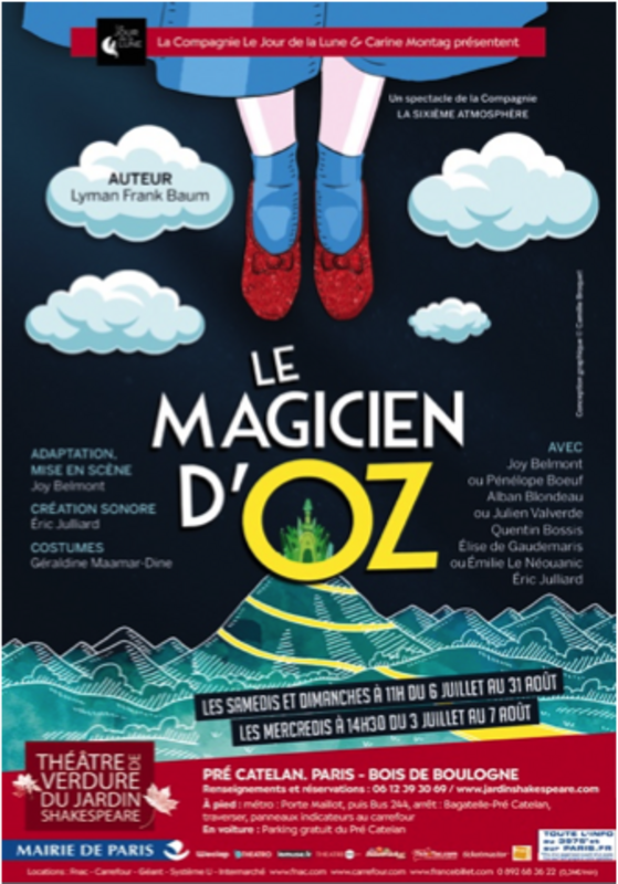 Le Magicien D’oz (Théâtre de verdure du jardin Shakespeare Pré Catelan)