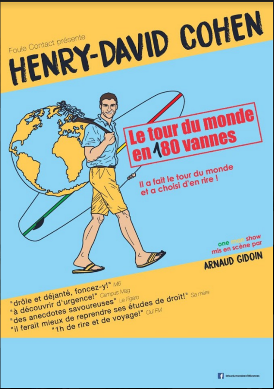 Le Tour Du Monde En 180 Vannes (L'imprimerie Café-Théâtre)