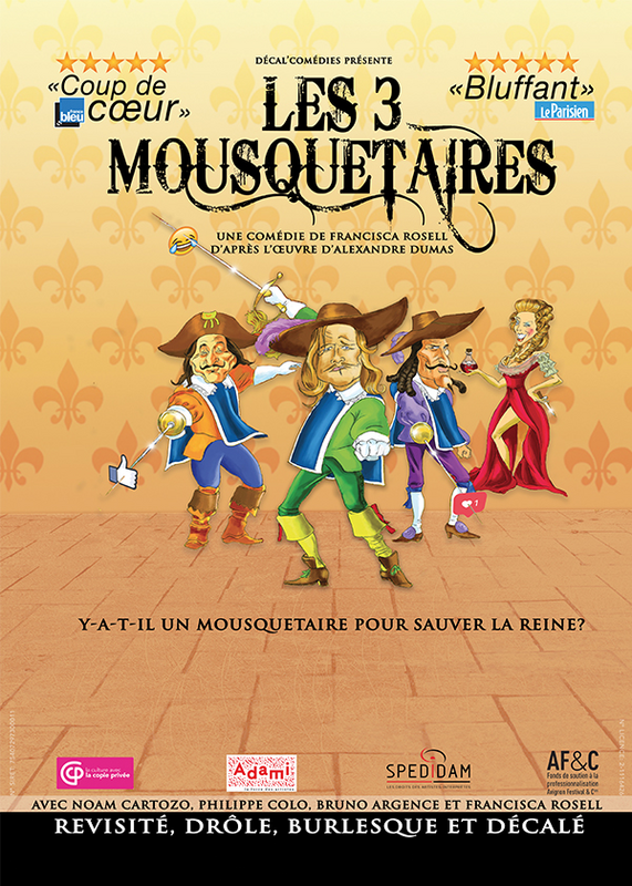 Les 3 Mousquetaires (L'Azile Café Théâtre/Concerts)