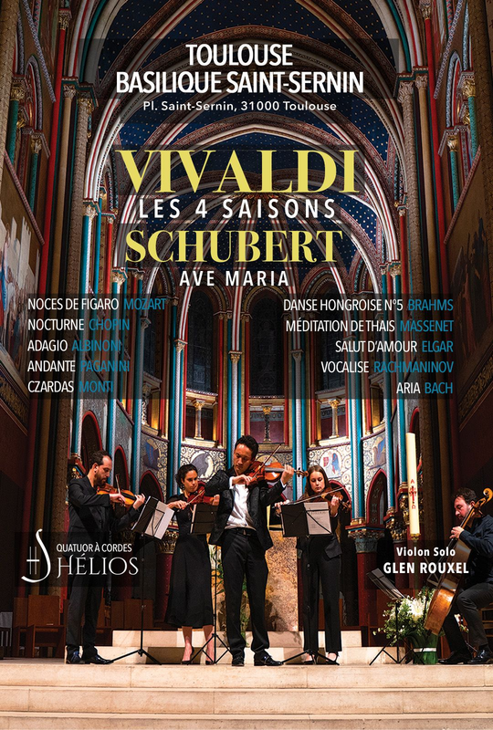  Les 4 Saisons de Vivaldi, Ave Maria et Célèbres Adagios (Basilique Notre-Dame de l’Assomption)
