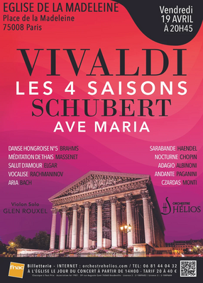 Les 4 Saisons de Vivaldi Ave Maria et Célèbres Adagios