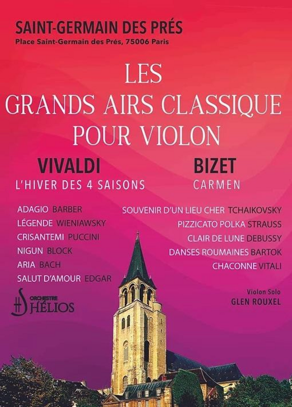 Les 4 Saisons de Vivaldi et Carmen de Bizet (Eglise Saint Germain des prés)