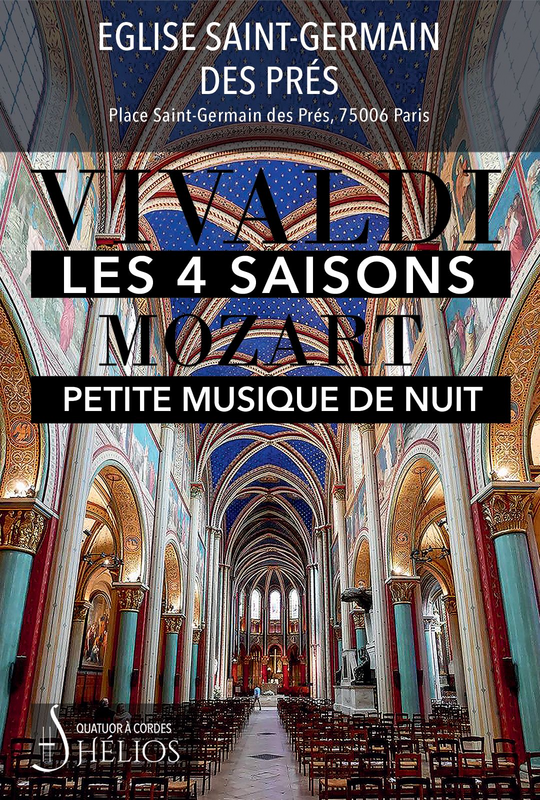 Les 4 Saisons de Vivaldi Intégrale / Petite Musique de Nuit de Mozart (Eglise Saint Germain des prés)