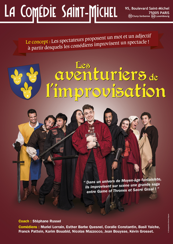 Les Aventuriers De L'improvisation (La Comédie Saint Michel (Grande Salle))