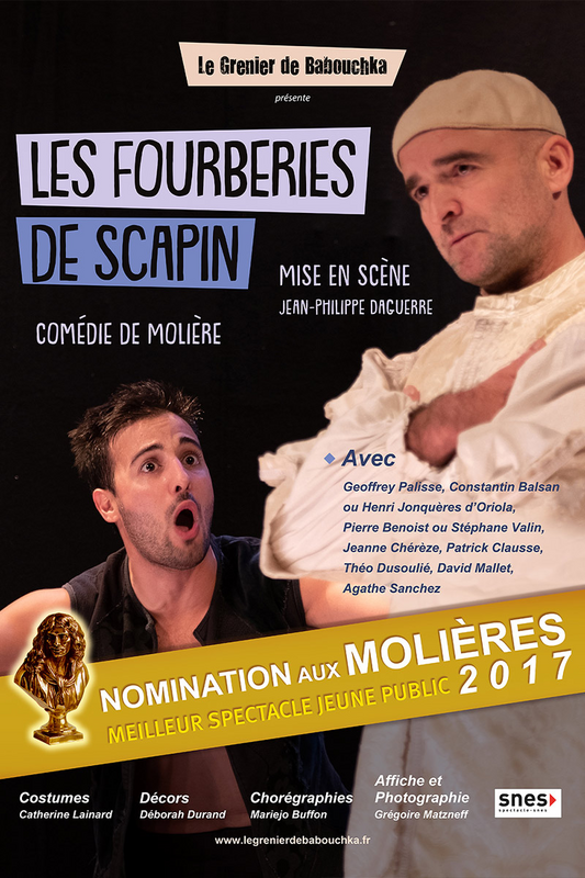 LES FOURBERIES DE SCAPIN (Théâtre du Blanc-Mesnil)