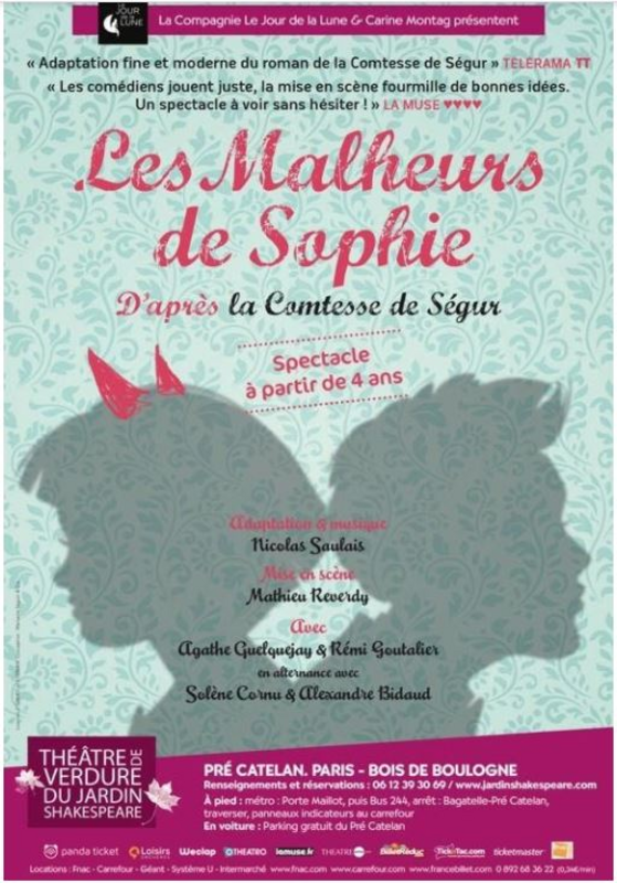 Les Malheurs de Sophie (Théâtre de verdure du jardin Shakespeare Pré Catelan)