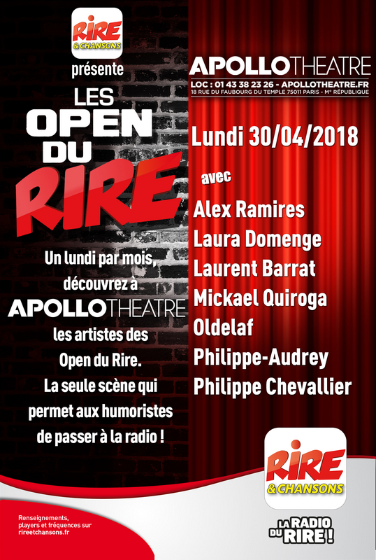 Les Open Du Rire (Apollo Théâtre)