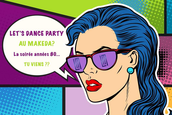 ✧✧ Let's Dance Party 80's au Makeda ✧✧ (Le Makeda)