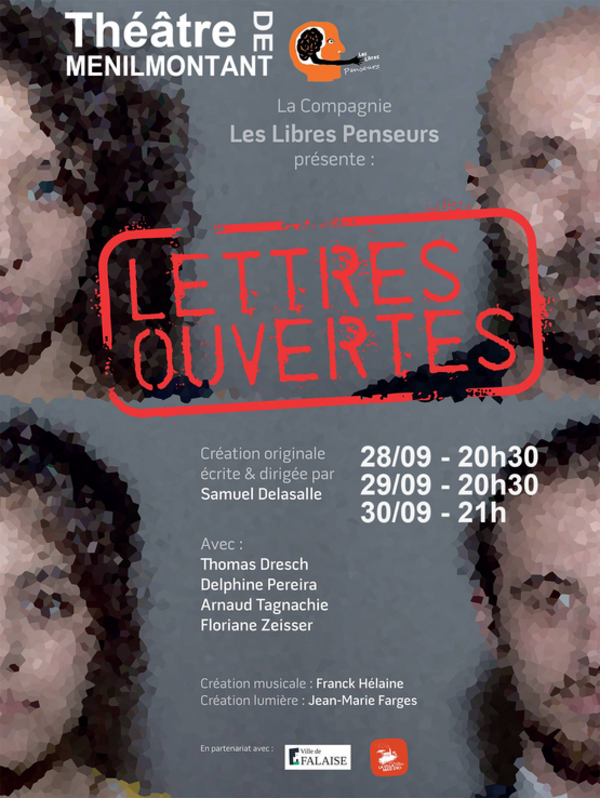 Lettres Ouvertes (Théâtre De Ménilmontant (Labo))