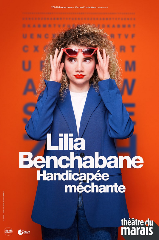 Lilia Benchabane dans Handicapée méchante (Théâtre du Marais)