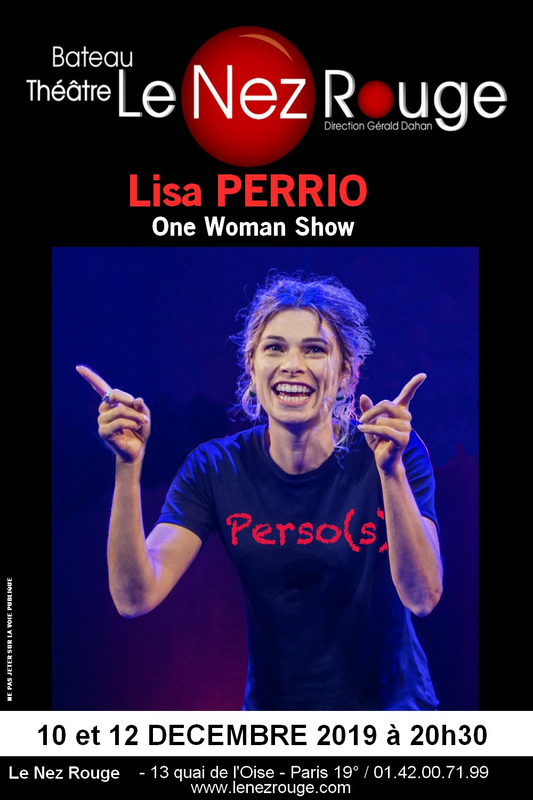 Lisa Perrio dans «Perso(S) (Le Nez Rouge)