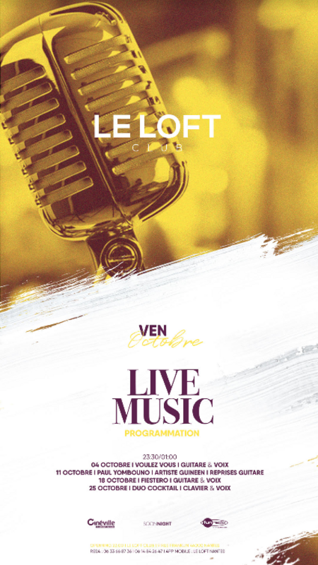 Live Music - Duo Cocktail (Le Loft)