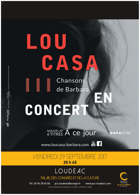 Lou Casa Chansons De Barbara (Palais Des Congrès Et De La Culture De Loudéac)