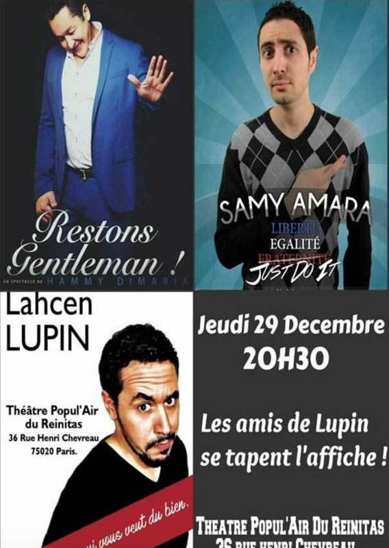 Lupin Invite Ses Ami E S Pour Se Taper L'affiche Au Popul'air (Théâtre Popul'air Du Reinitas)