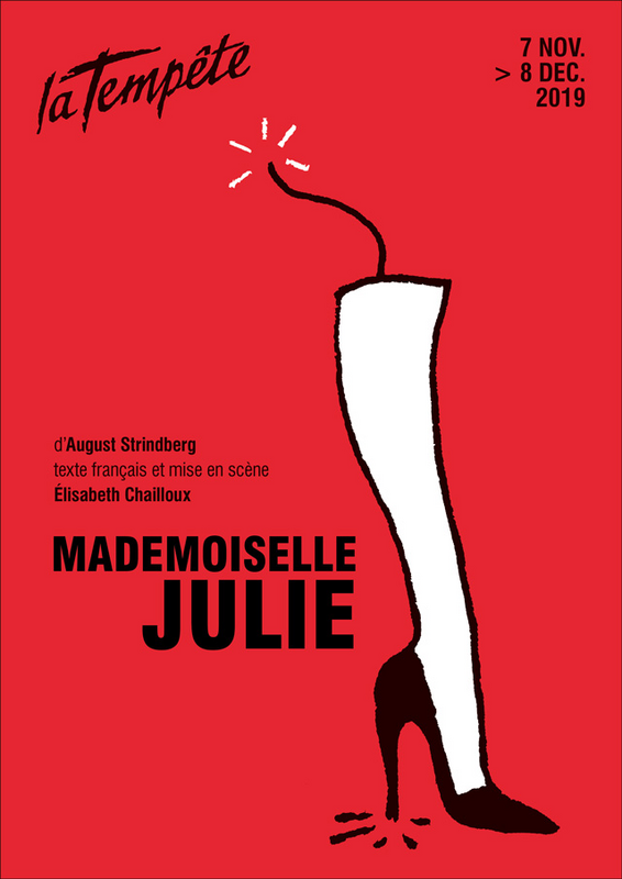 Mademoiselle Julie (Cartoucherie - Théâtre de la Tempête)