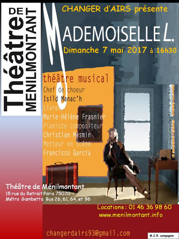 Mademoiselle L. (Théâtre De Ménilmontant (Xxl))