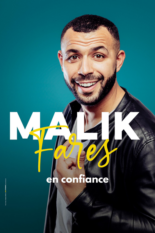 Malik Farès dans en confiance (Comédie Triomphe )