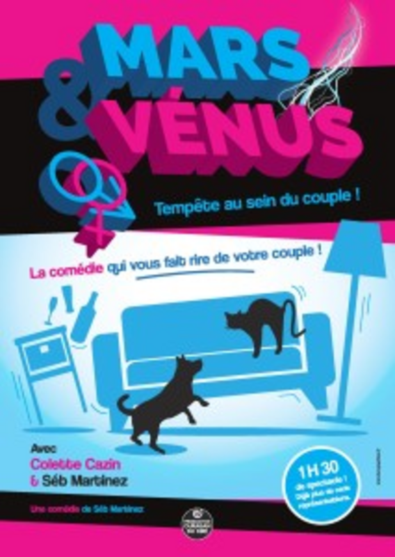Mars et Venus : Tempête au sein du couple  (Salle Festive Nantes Nord)